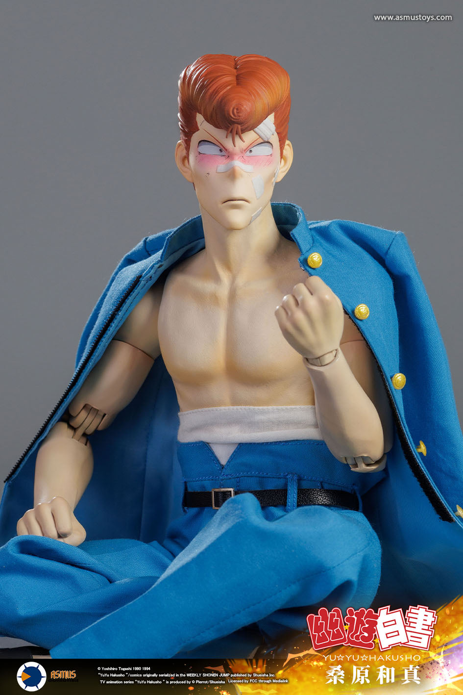 PRE-ORDER Asmus Toys - Yu Yu Hakusho - Kazuma Kuwabara 1/6