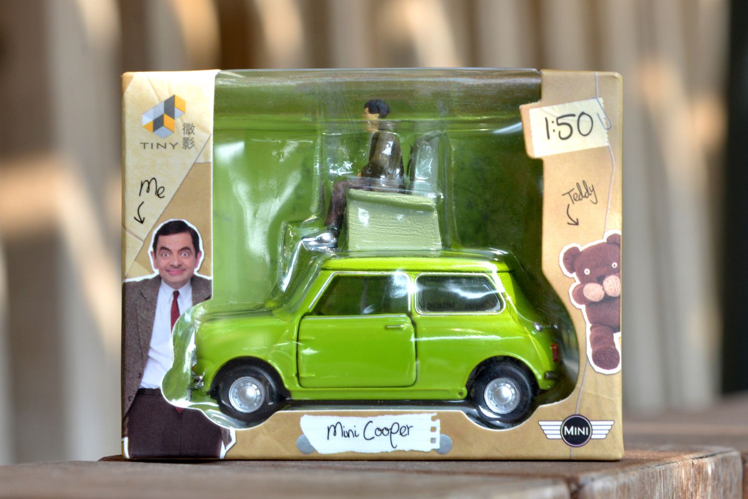 IN-STOCK TINY - Tiny City Diecast - Mr Bean's MINI Set