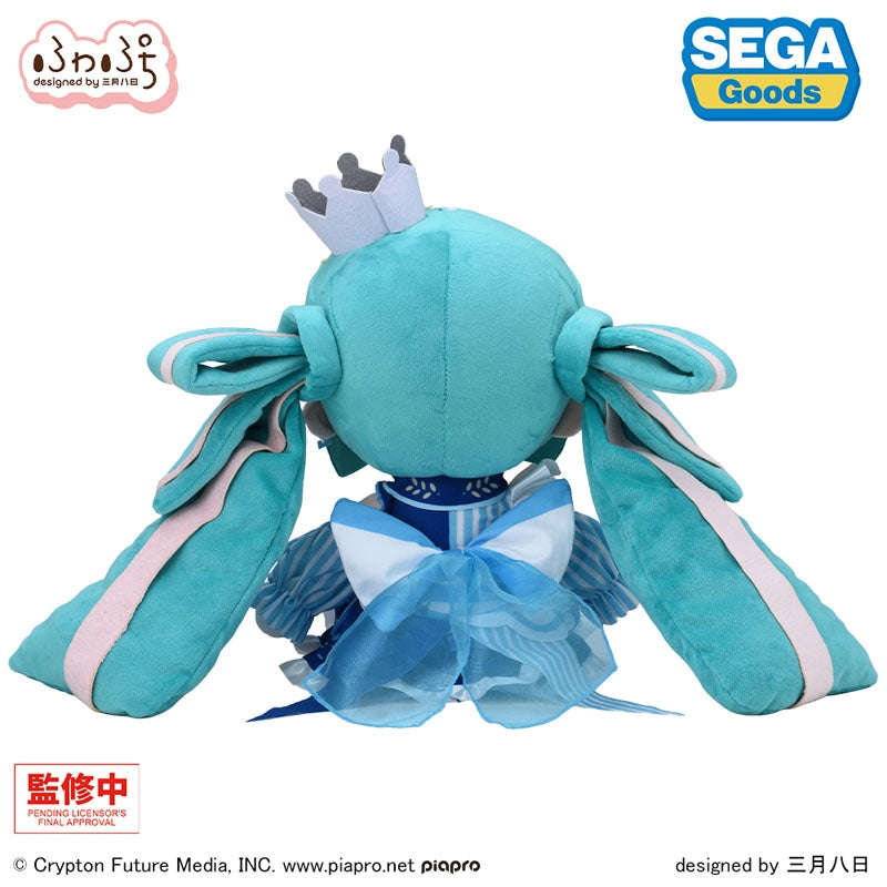 SPECIAL ORDER SEGA - Character Vocal Series 01: Hatsune Miku - Hatsune Miku: LAWSON 50th Anniversary Special LIVE Fuwapuchi Plush Toy (L) [JP]