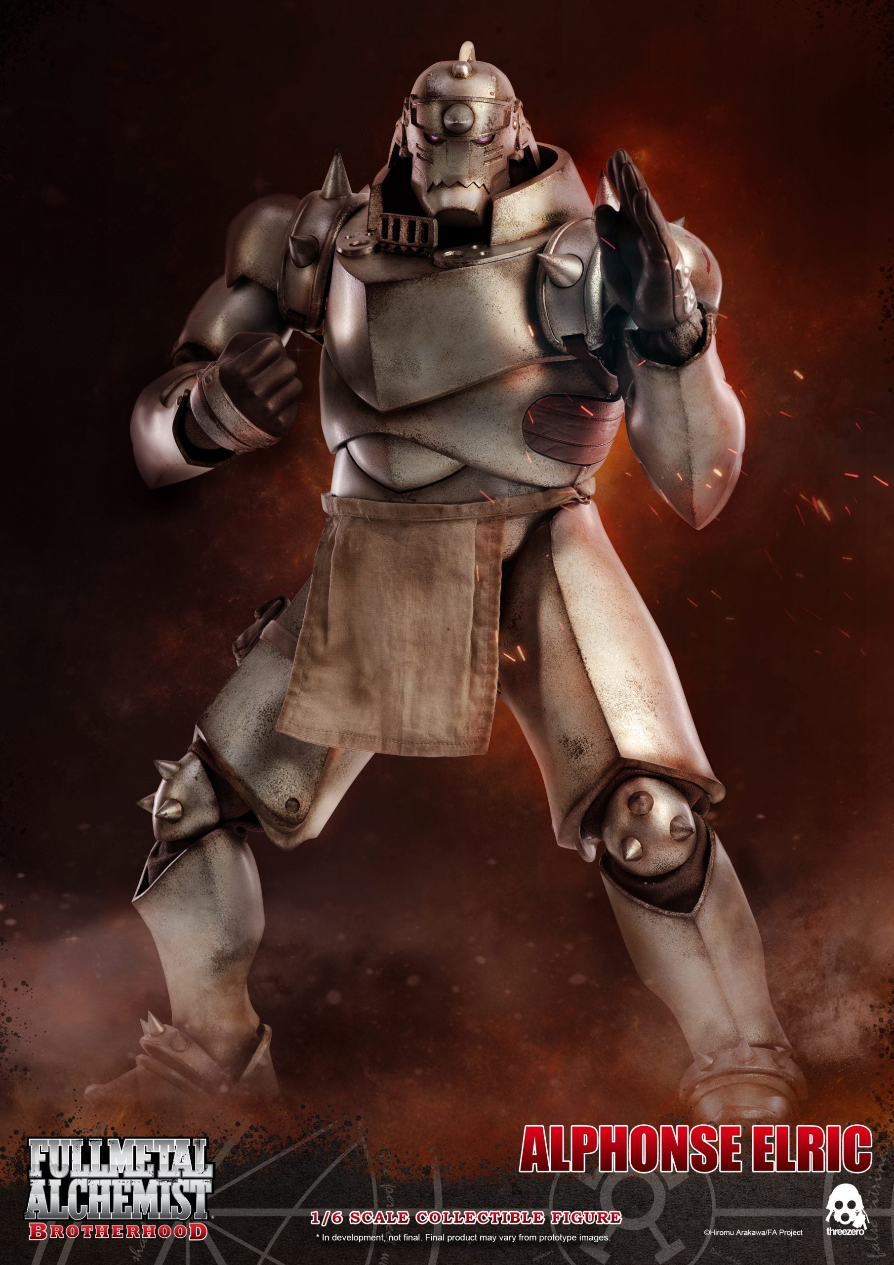 PRE-ORDER threezero - FigZero - Fullmetal Alchemist: Brotherhood - Alphonse Elric 1/6