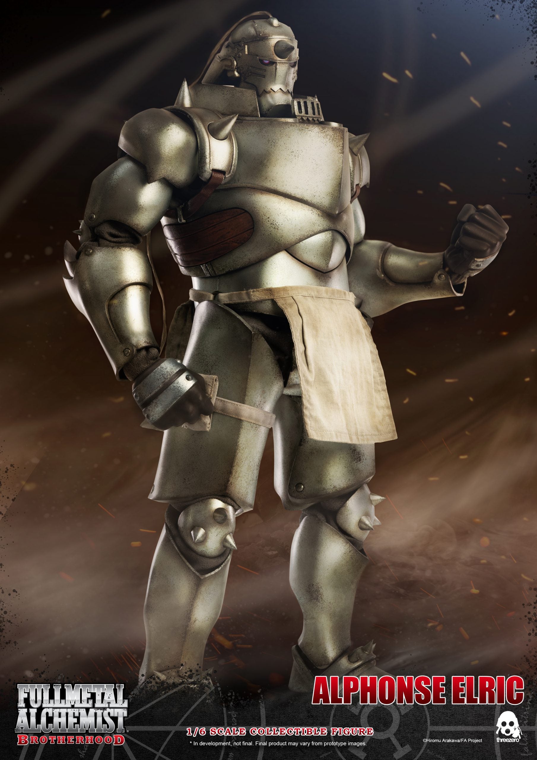 PRE-ORDER threezero - FigZero - Fullmetal Alchemist: Brotherhood - Alphonse Elric 1/6