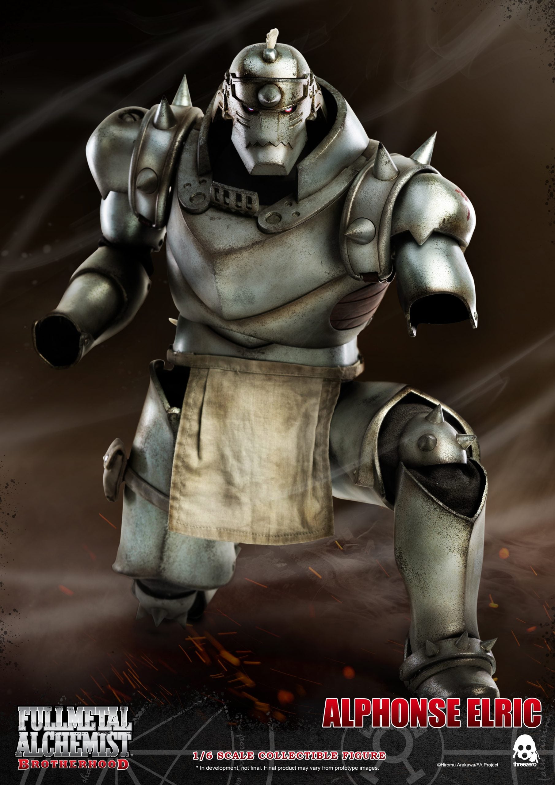 PRE-ORDER threezero - FigZero - Fullmetal Alchemist: Brotherhood - Alphonse Elric 1/6