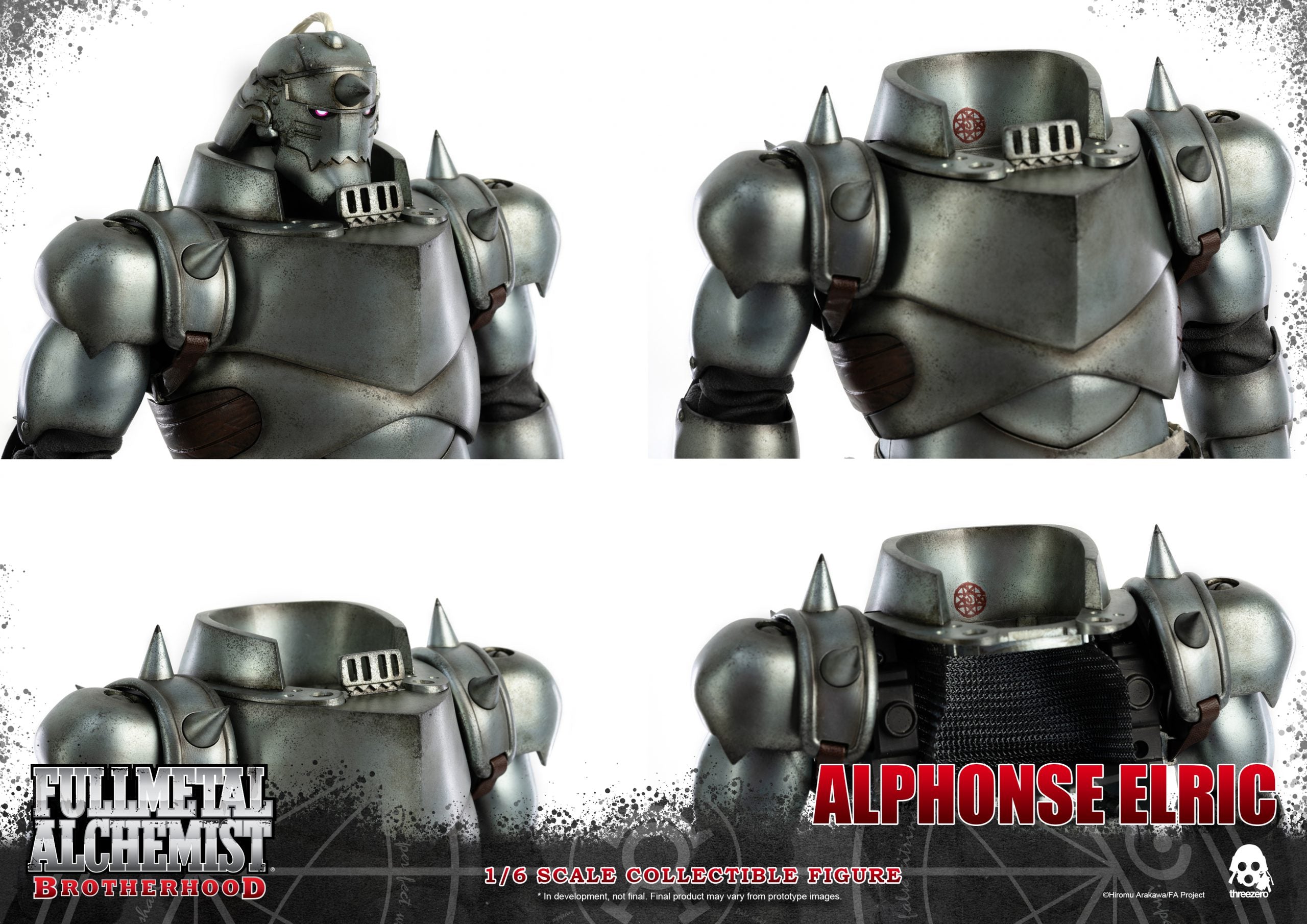 PRE-ORDER threezero - FigZero - Fullmetal Alchemist: Brotherhood - Alphonse Elric 1/6