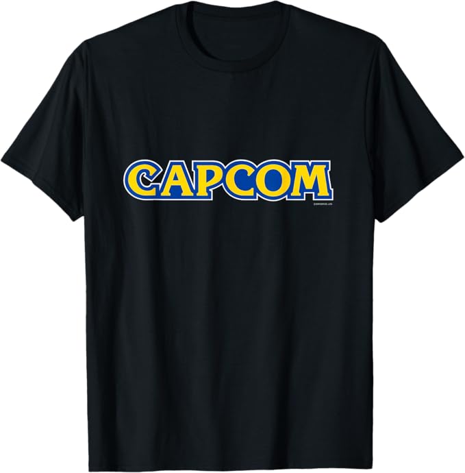 BACK-ORDER Capcom - CAPCOM Logo T-Shirt (BLACK) [JP]
