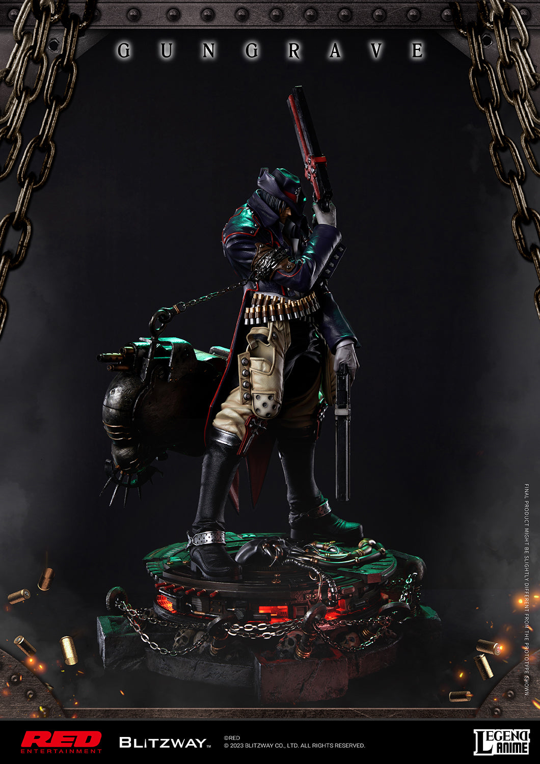PRE-ORDER Legend Anime - Gungrave 1/4
