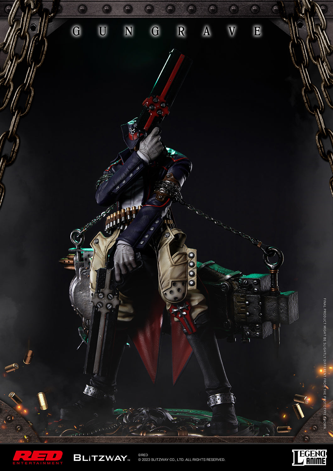 PRE-ORDER Legend Anime - Gungrave 1/4