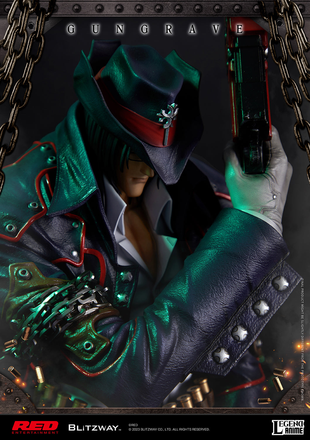 PRE-ORDER Legend Anime - Gungrave 1/4