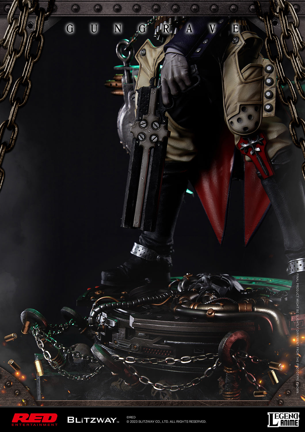 PRE-ORDER Legend Anime - Gungrave 1/4