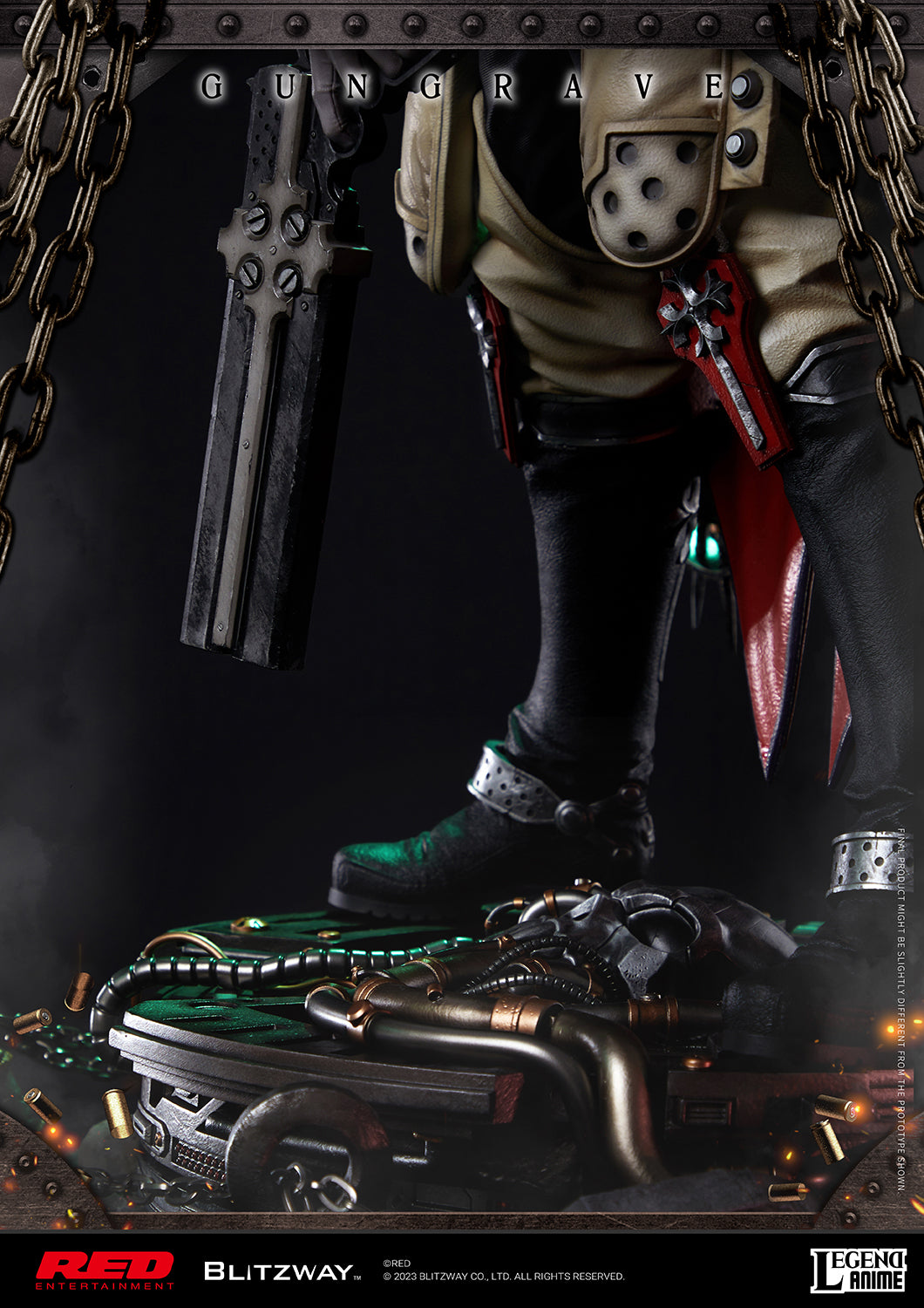 PRE-ORDER Legend Anime - Gungrave 1/4