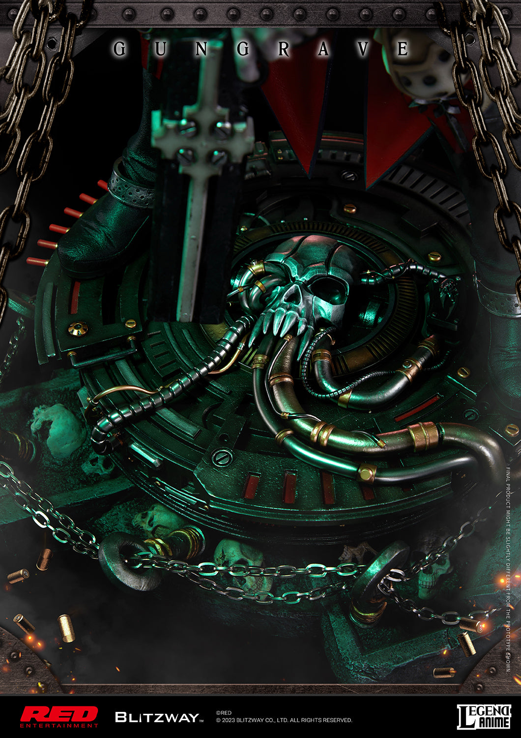 PRE-ORDER Legend Anime - Gungrave 1/4