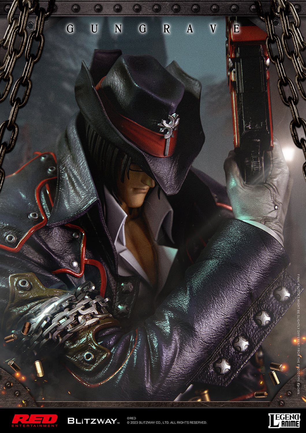 PRE-ORDER Legend Anime - Gungrave 1/4
