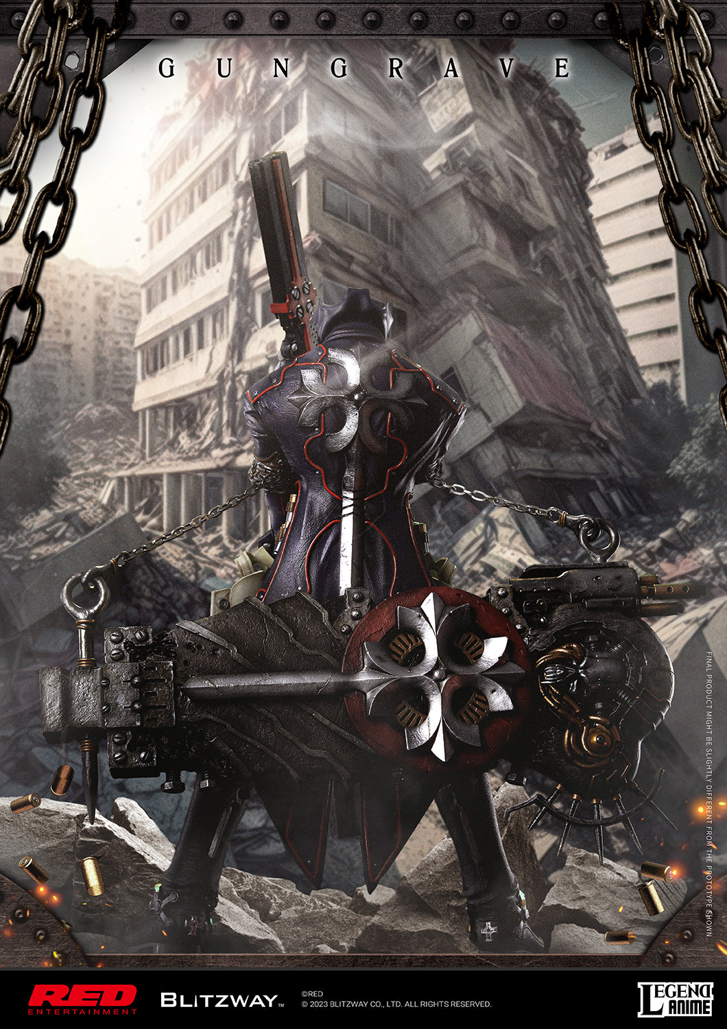 PRE-ORDER Legend Anime - Gungrave 1/4