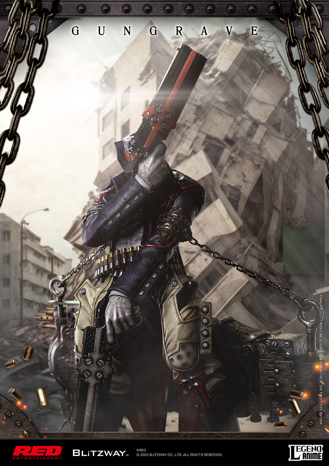 PRE-ORDER Legend Anime - Gungrave 1/4