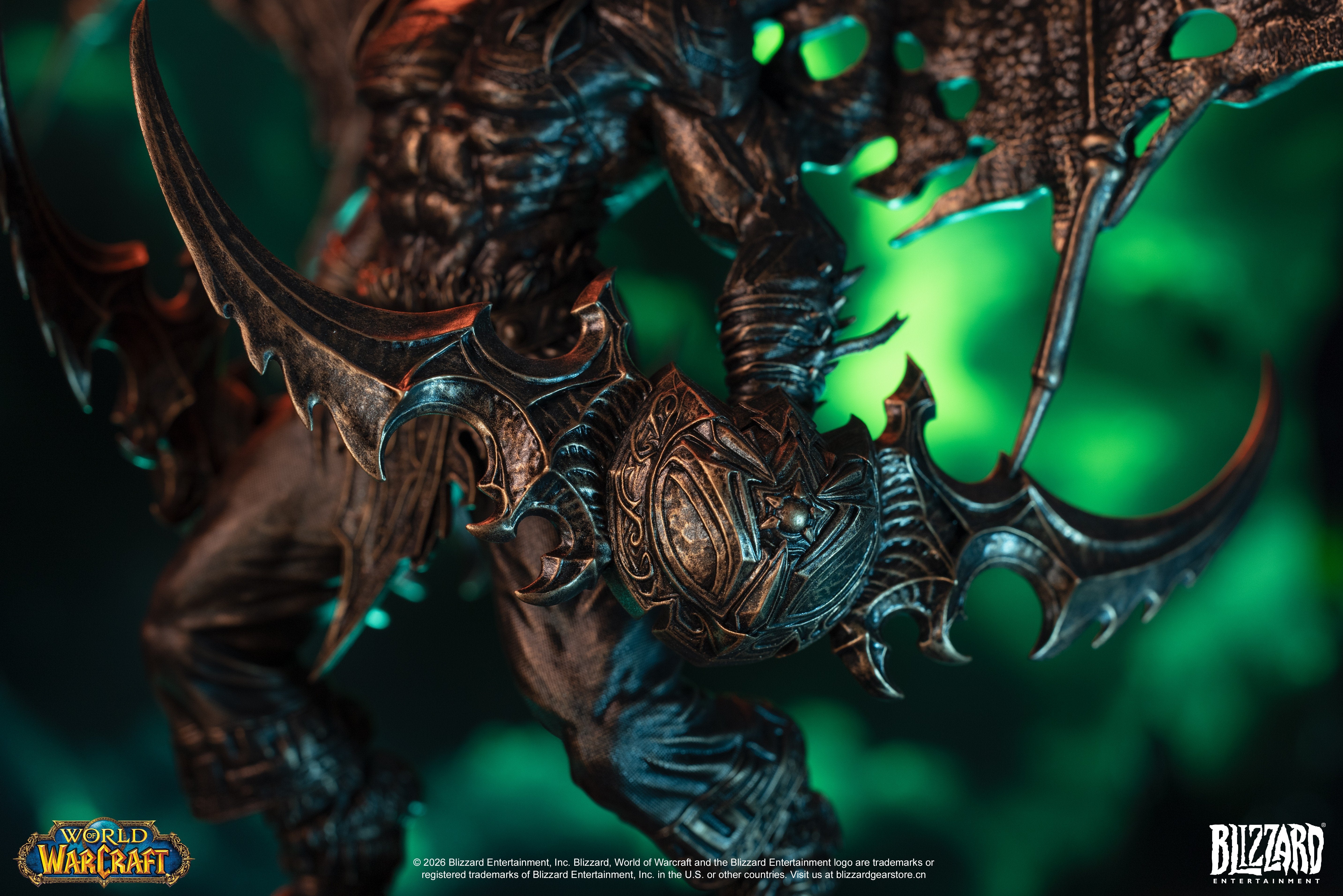 PRE-ORDER Blizzard Entertainment - World of Warcraft - Illidan Stormrage Bronze Collector's Statue 1/10