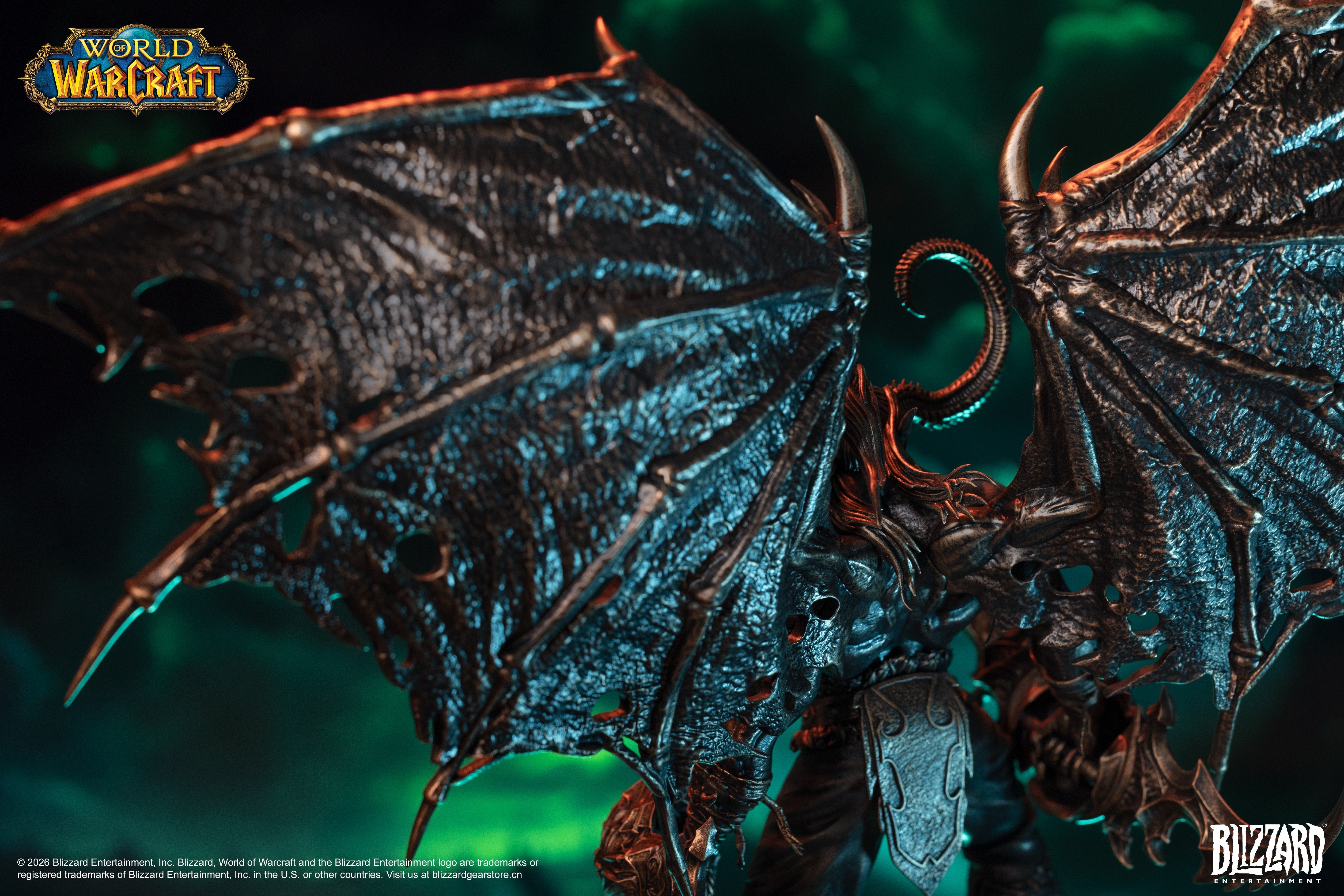 PRE-ORDER Blizzard Entertainment - World of Warcraft - Illidan Stormrage Bronze Collector's Statue 1/10