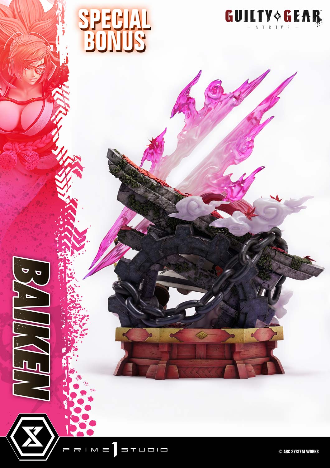 PRE-ORDER Prime1 Studio - Ultimate Premium Masterline - GUILTY GEAR -STRIVE- - BAIKEN: Bonus Ver. 1/4