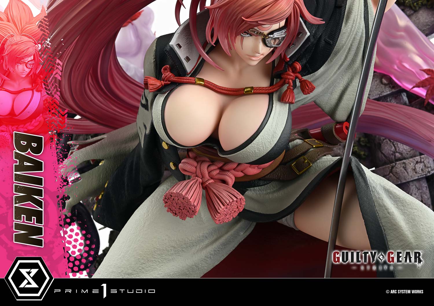 PRE-ORDER Prime1 Studio - Ultimate Premium Masterline - GUILTY GEAR -STRIVE- - BAIKEN: Bonus Ver. 1/4