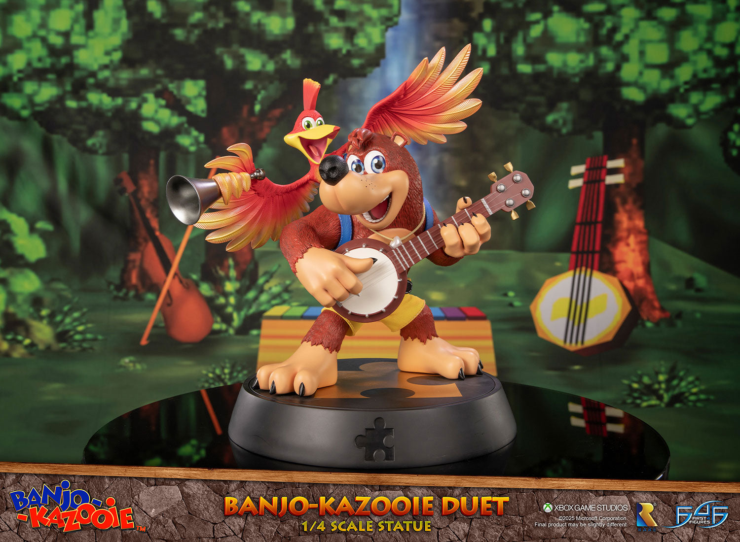 PRE-ORDER First 4 Figures - Banjo-Kazooie™ - Banjo-Kazooie Duet 1/4