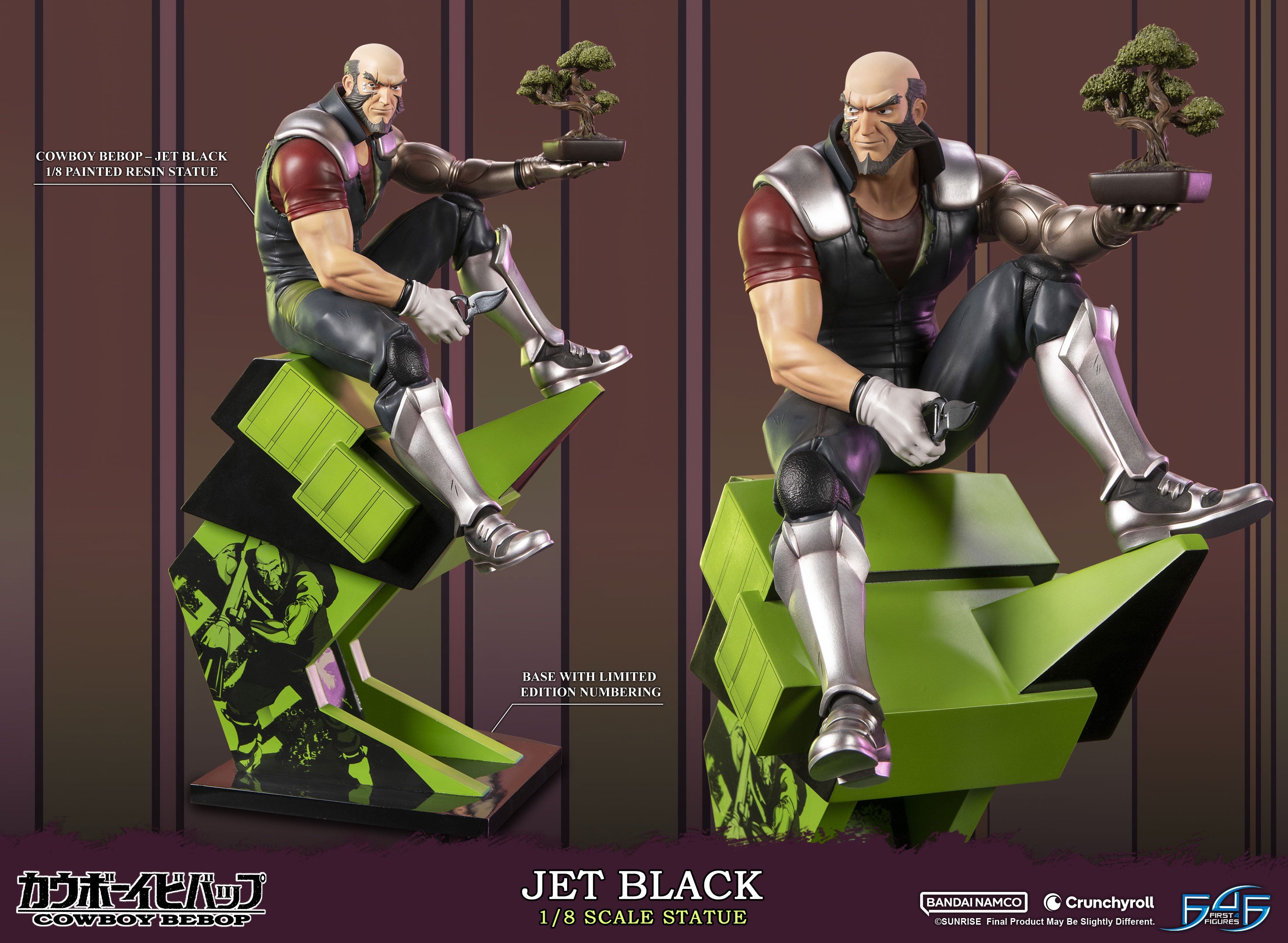 PRE-ORDER First4Figures - Cowboy Bebop - Jet Black 1/8