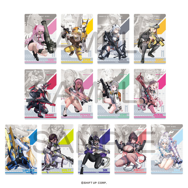 SPECIAL ORDER ALGERNON PRODUCT - Goddess of Victory: Nikke - Gun Girl Metal Card Collection: AmiAmi Exclusive [Box of 10] [JP]