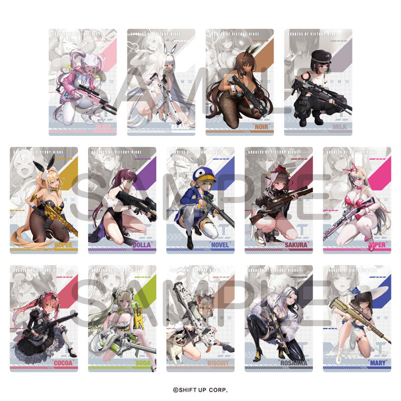 SPECIAL ORDER ALGERNON PRODUCT - Goddess of Victory: Nikke - Gun Girl Metal Card Collection: AmiAmi Exclusive [Box of 10] [JP]