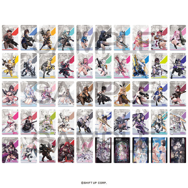 SPECIAL ORDER ALGERNON PRODUCT - Goddess of Victory: Nikke - Gun Girl Metal Card Collection [Box of 10] [JP]