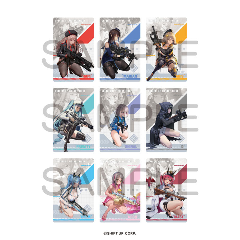 SPECIAL ORDER ALGERNON PRODUCT - Goddess of Victory: Nikke - Gun Girl Metal Card Collection [Box of 10] [JP]