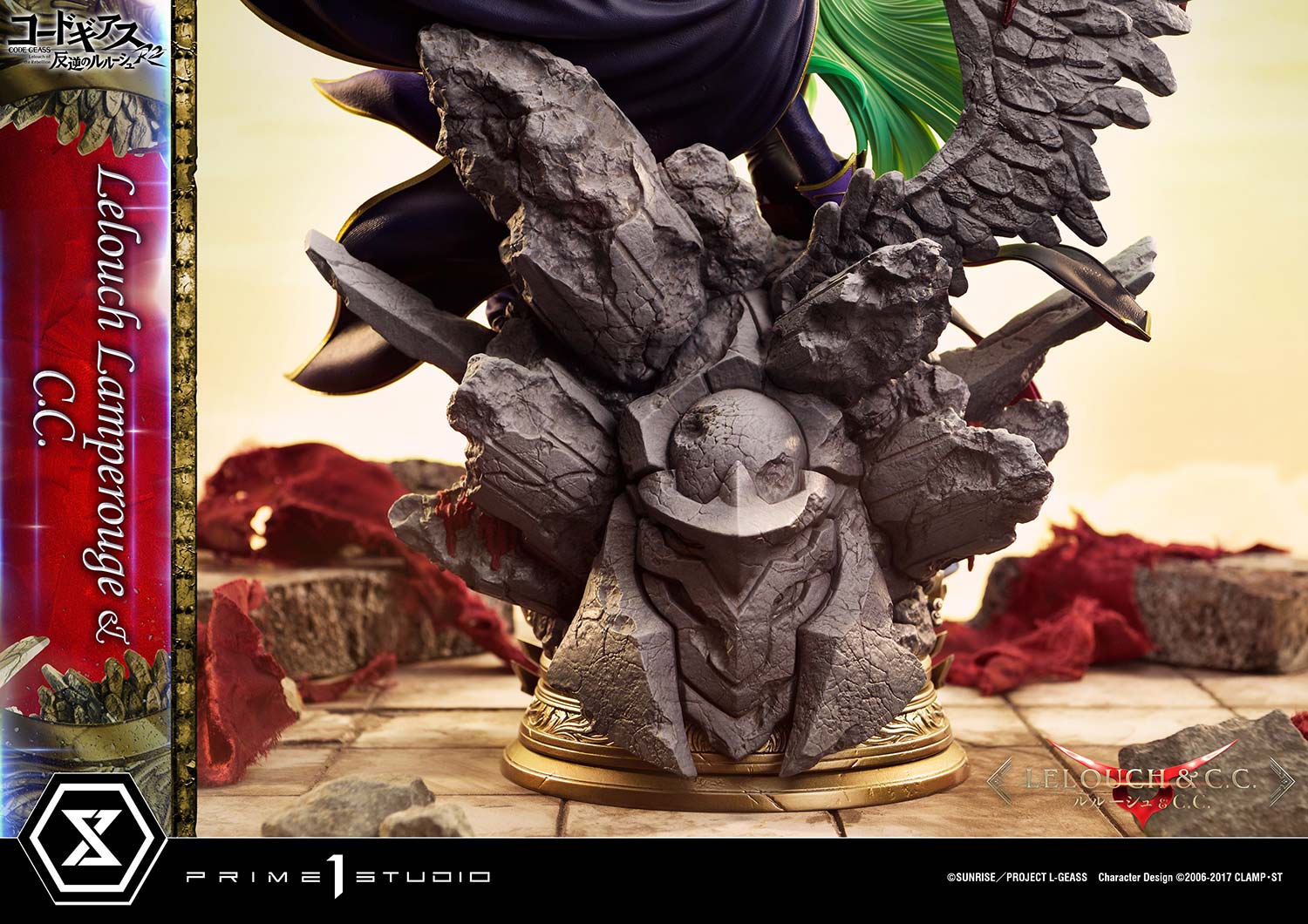 PRE-ORDER Prime1 Studio - Concept Masterline - Code Geass: Lelouch of the Rebellion R2 -  Lelouch Lamperouge & C.C.: Bonus Ver. 1/6