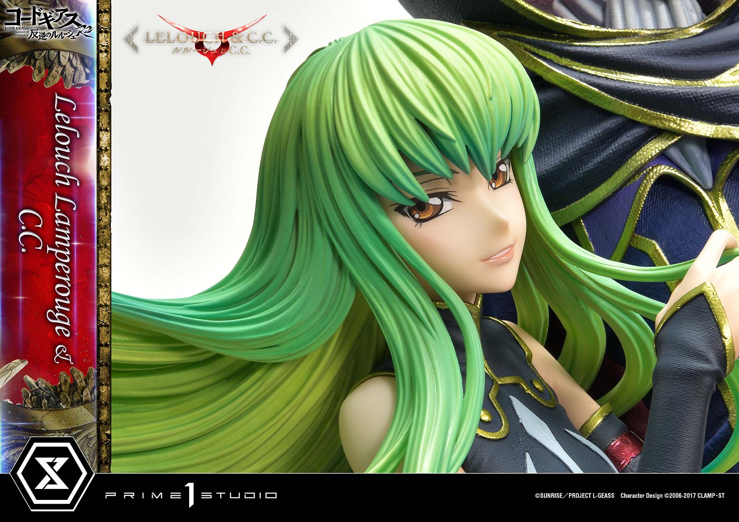 PRE-ORDER Prime1 Studio - Concept Masterline - Code Geass: Lelouch of the Rebellion R2 -  Lelouch Lamperouge & C.C. 1/6