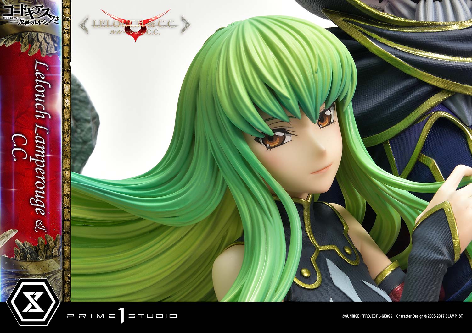 PRE-ORDER Prime1 Studio - Concept Masterline - Code Geass: Lelouch of the Rebellion R2 -  Lelouch Lamperouge & C.C. 1/6
