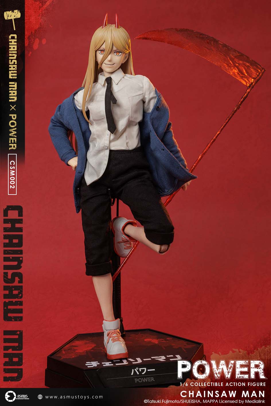 PRE-ORDER ASMUS TOYS - Chainsaw Man - Power 1/6