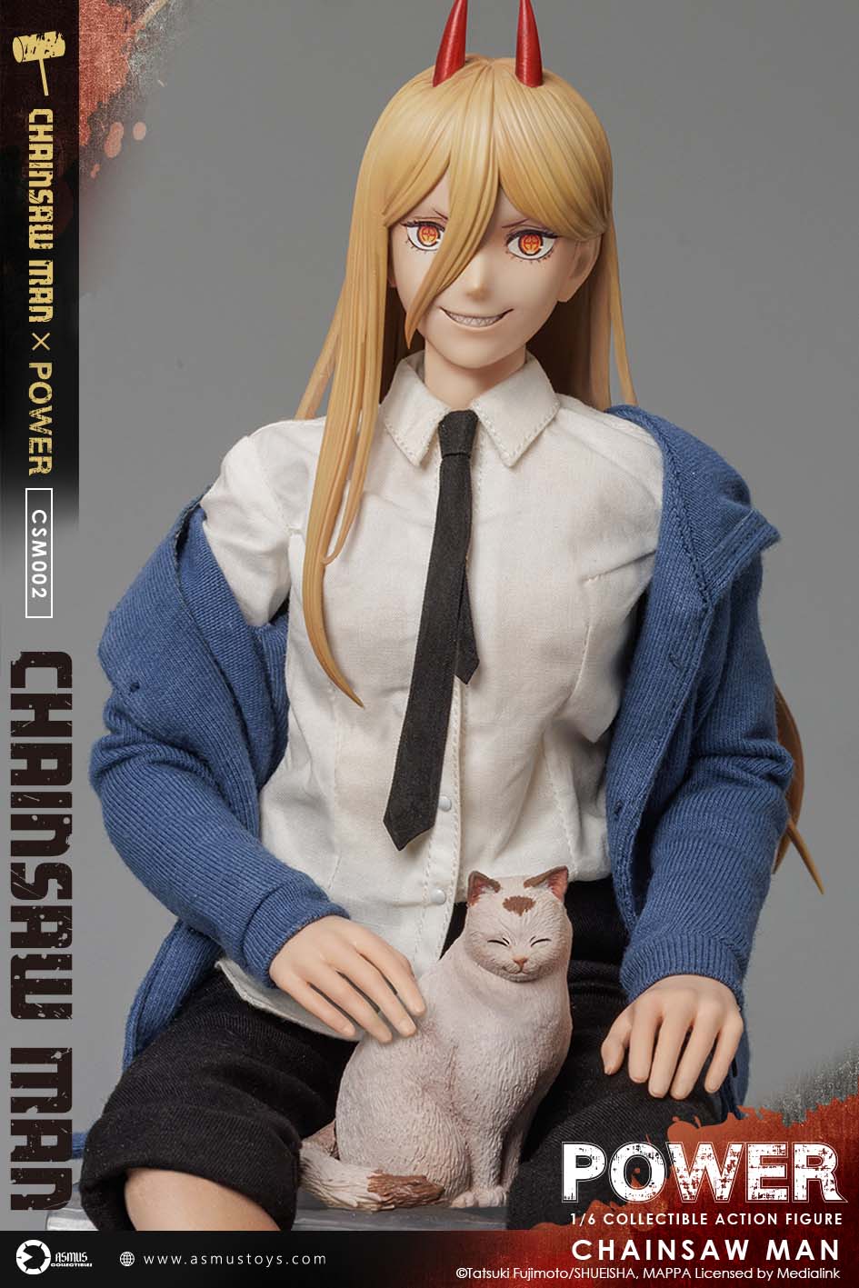 PRE-ORDER ASMUS TOYS - Chainsaw Man - Power 1/6