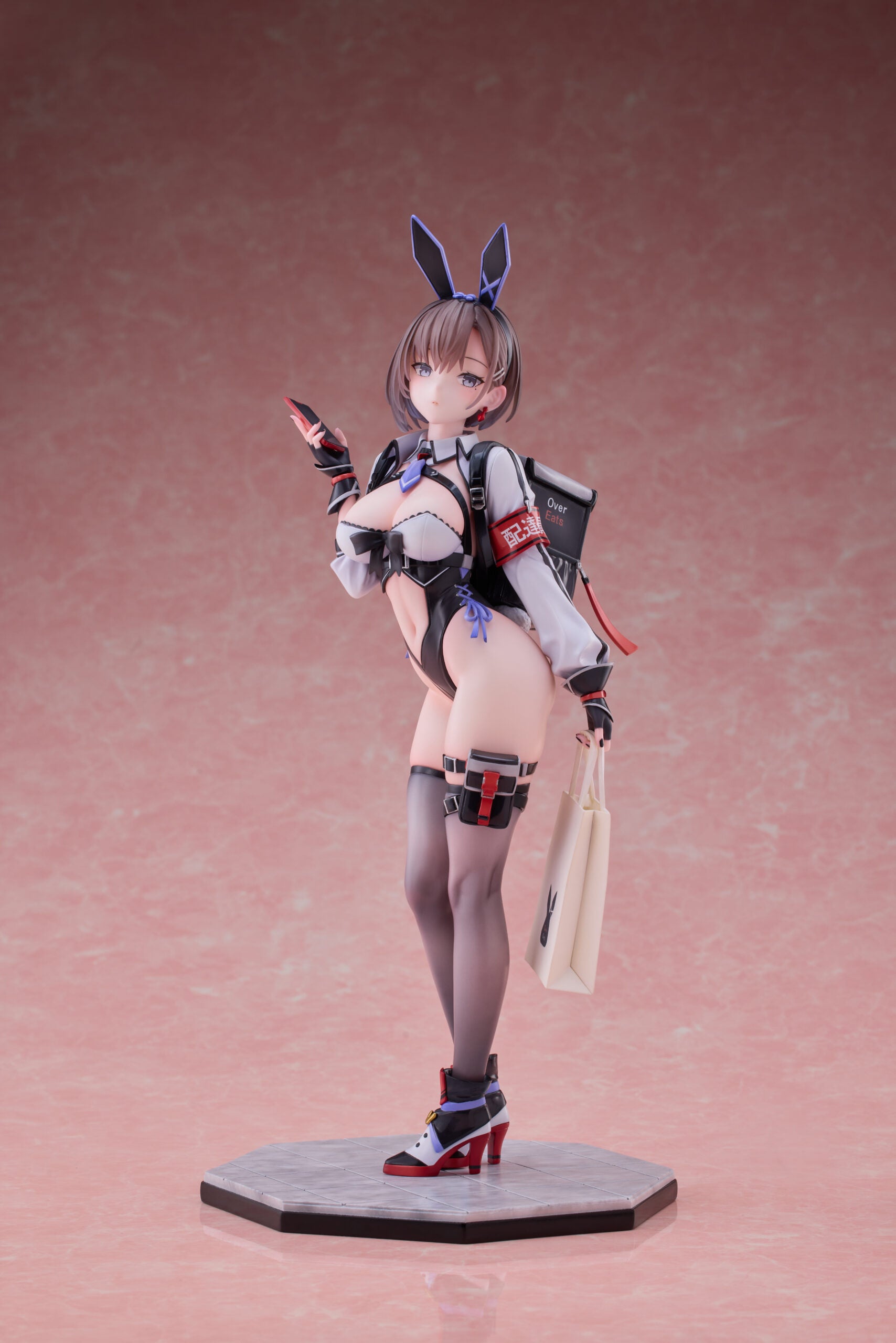 PRE-ORDER Rocket Boy - BeeDoshi Original Illustration - Delivery Bunny Girl Aoi 1/6