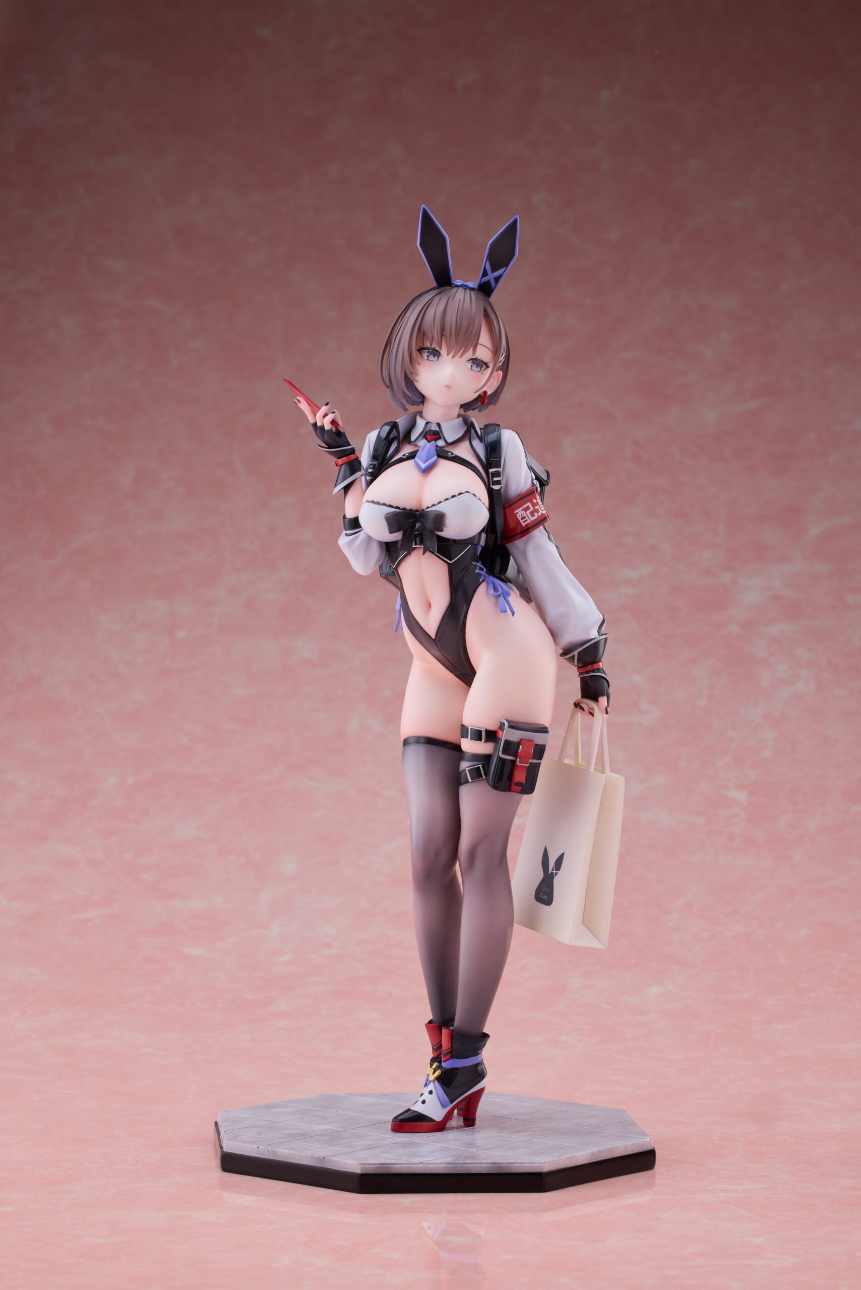 PRE-ORDER Rocket Boy - BeeDoshi Original Illustration - Delivery Bunny Girl Aoi 1/6
