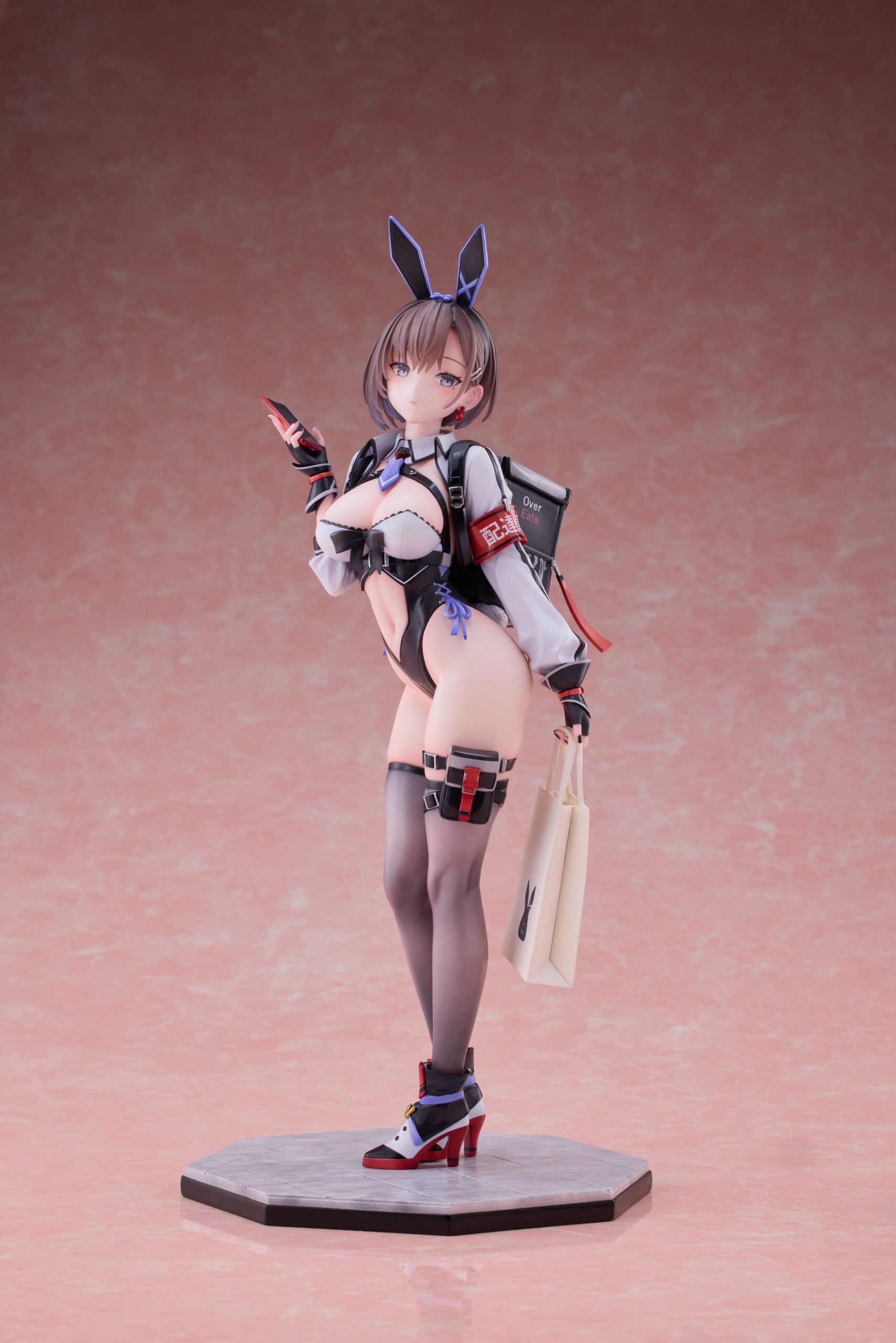 PRE-ORDER Rocket Boy - BeeDoshi Original Illustration - Delivery Bunny Girl Aoi 1/6