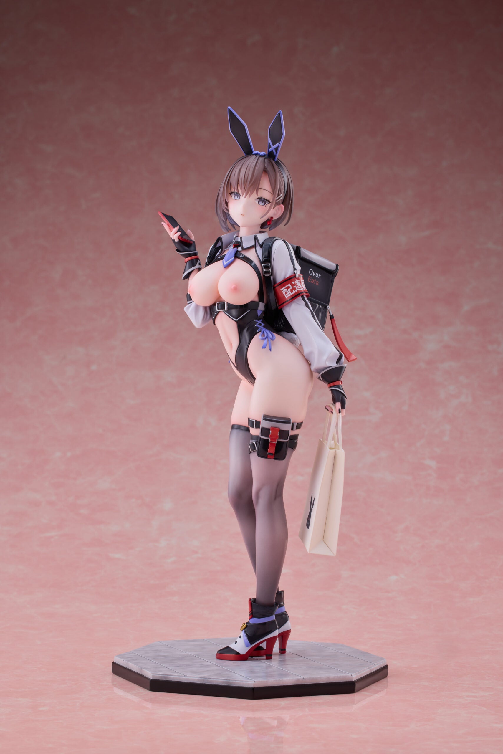 PRE-ORDER Rocket Boy - BeeDoshi Original Illustration - Delivery Bunny Girl Aoi 1/6
