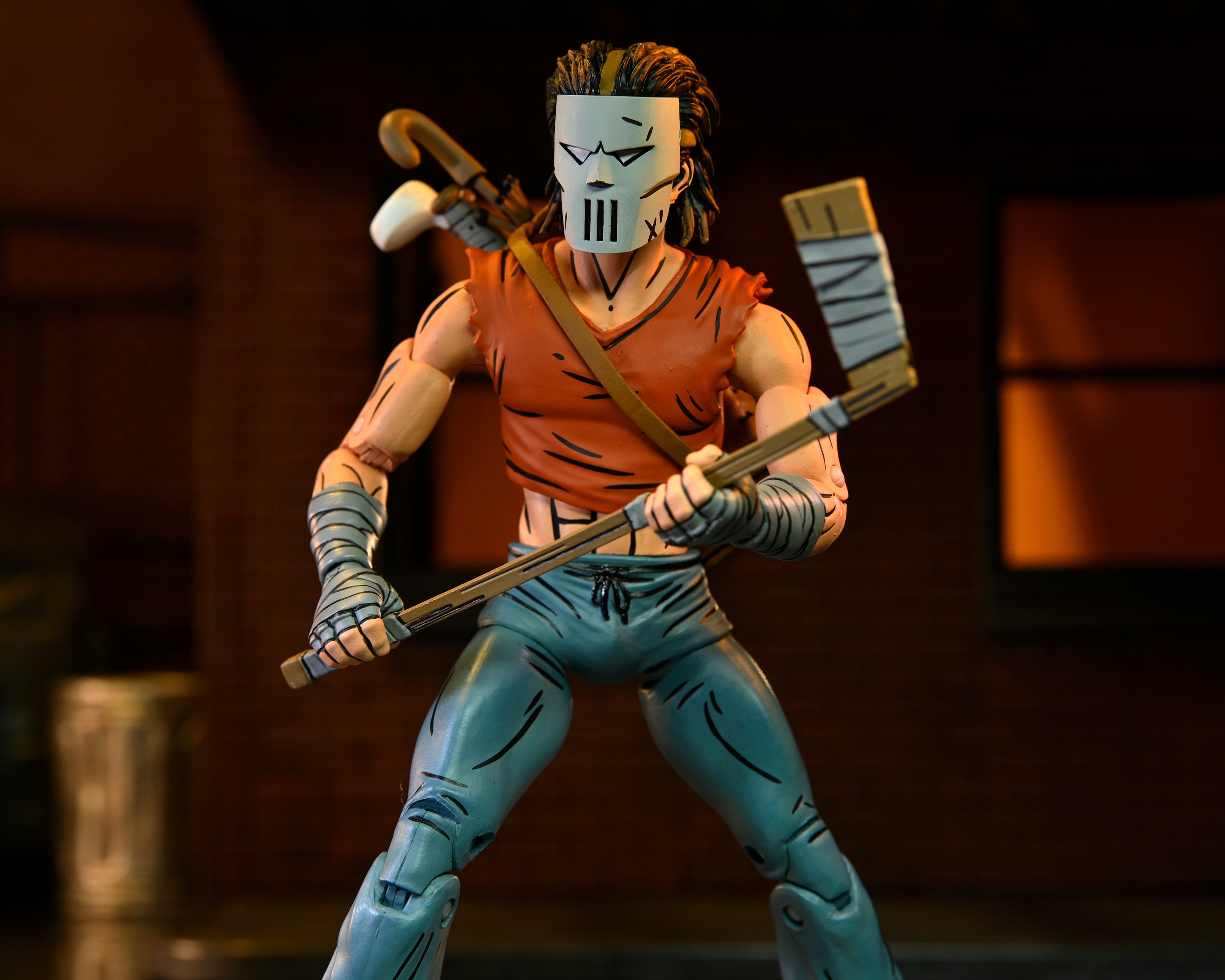 PRE-ORDER NECA - 7-inch Action Figure - TMNT: Mirage Comics - Casey Jones in Red Shirt