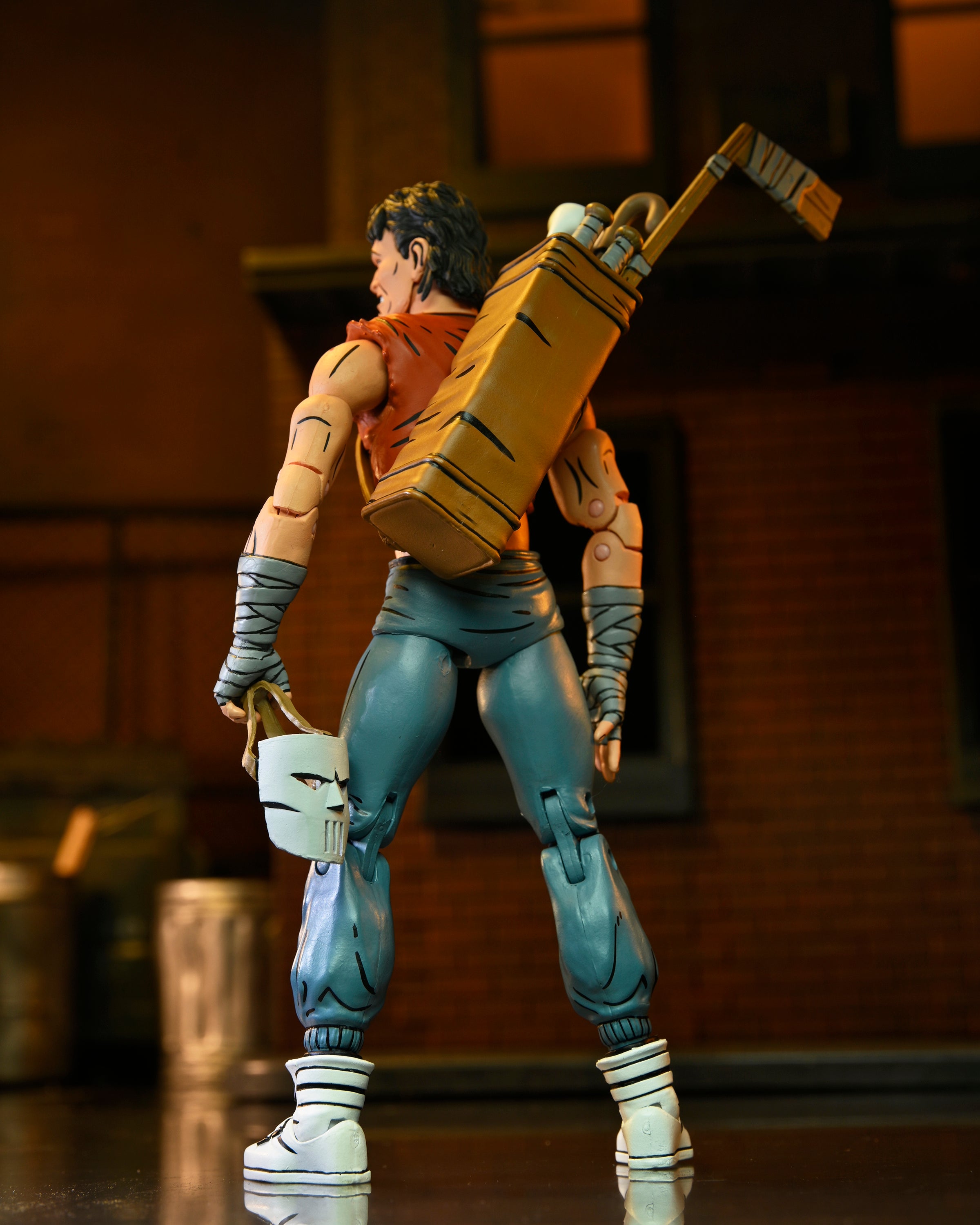 PRE-ORDER NECA - 7-inch Action Figure - TMNT: Mirage Comics - Casey Jones in Red Shirt