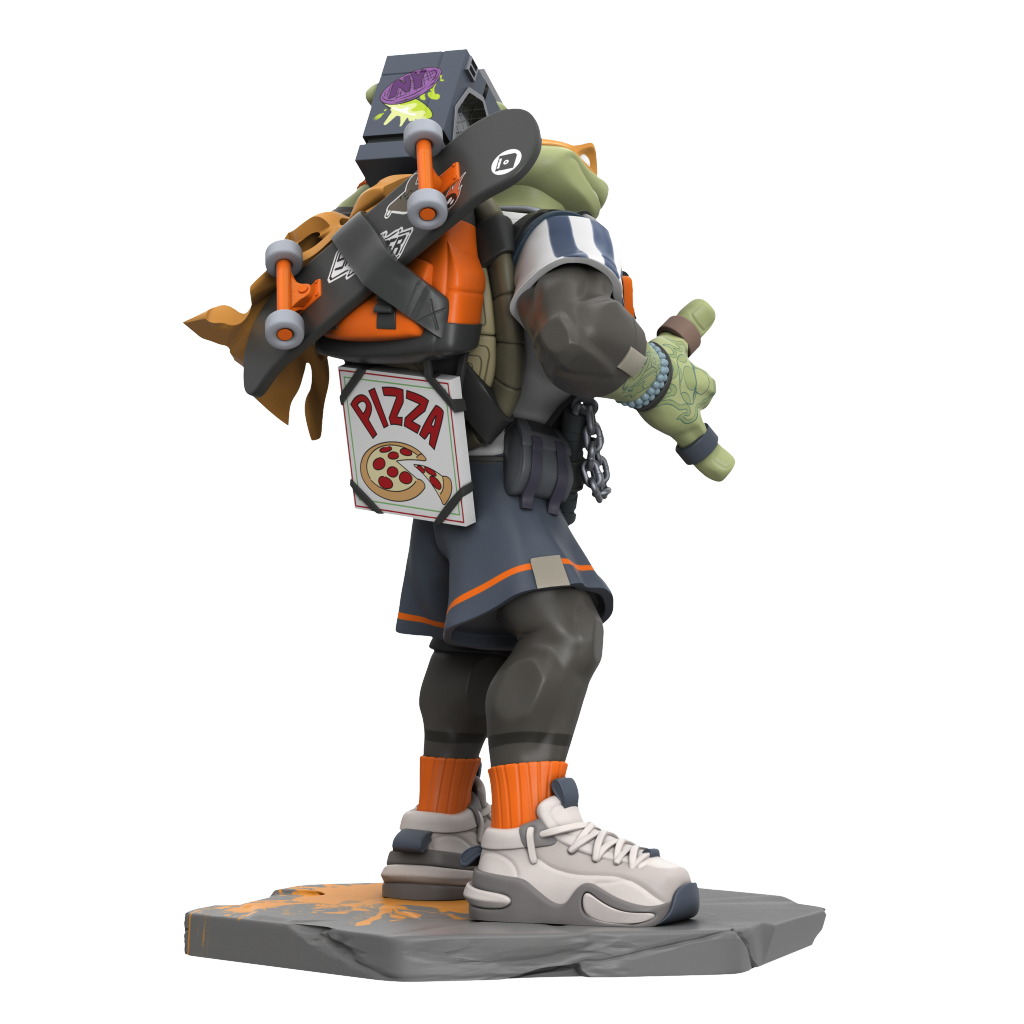 PRE-ORDER Mighty Jaxx - Teenage Mutant Ninja Turtles x ClogTwo - Urban Combat: Michelangelo