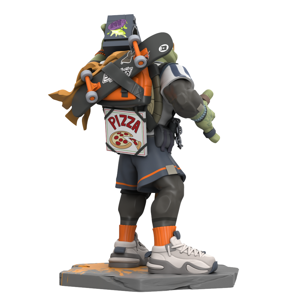 PRE-ORDER Mighty Jaxx - Teenage Mutant Ninja Turtles x ClogTwo - Urban Combat: Michelangelo
