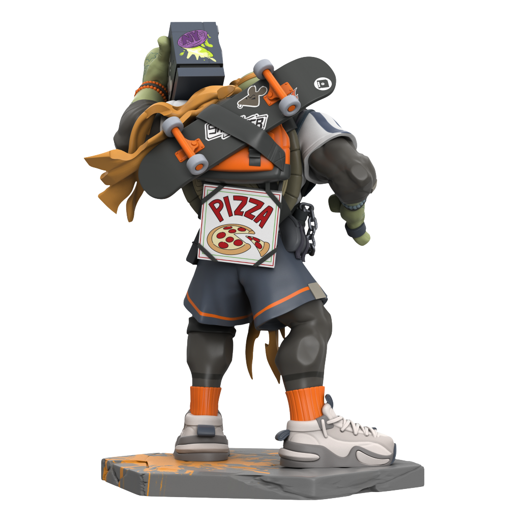 PRE-ORDER Mighty Jaxx - Teenage Mutant Ninja Turtles x ClogTwo - Urban Combat: Michelangelo