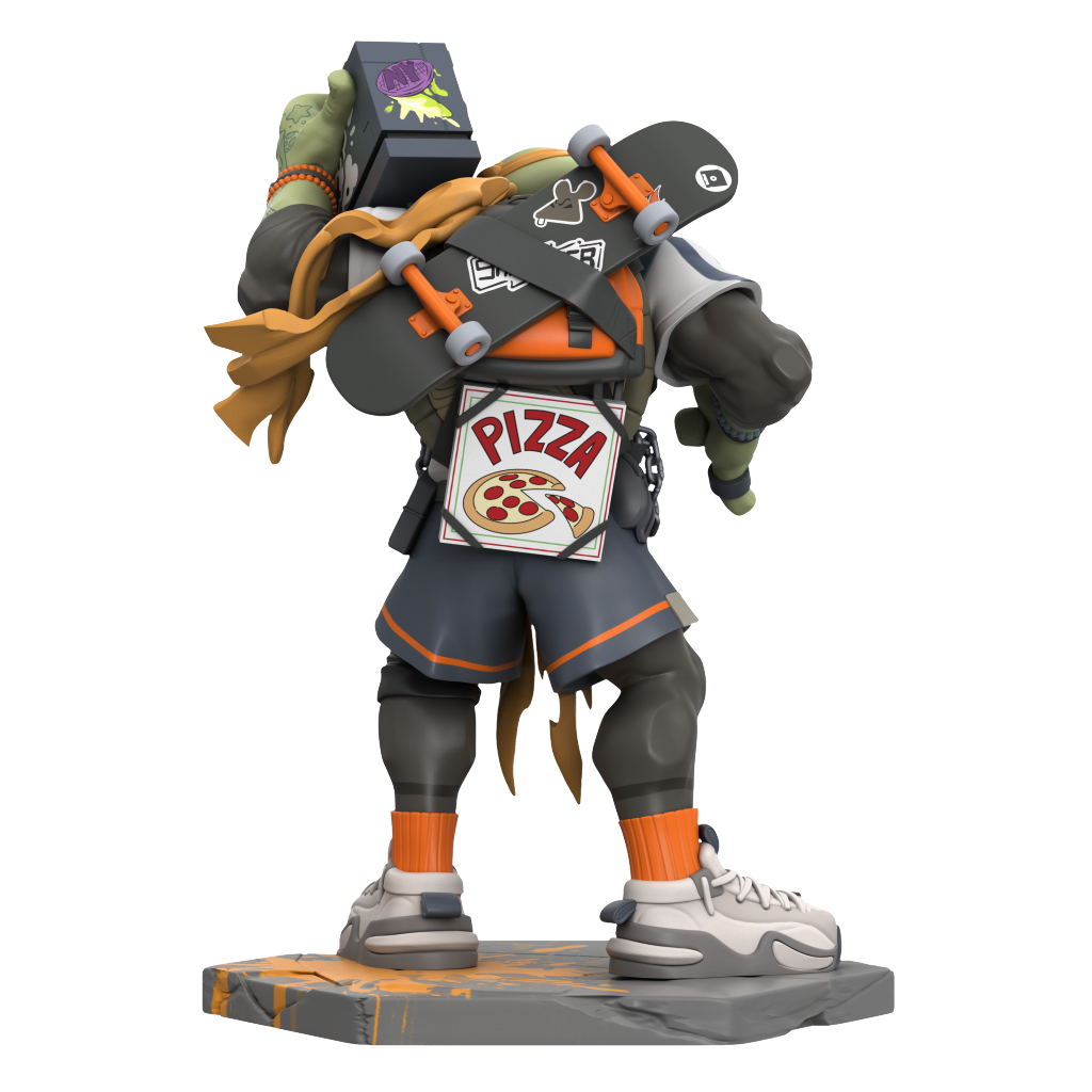 PRE-ORDER Mighty Jaxx - Teenage Mutant Ninja Turtles x ClogTwo - Urban Combat: Michelangelo