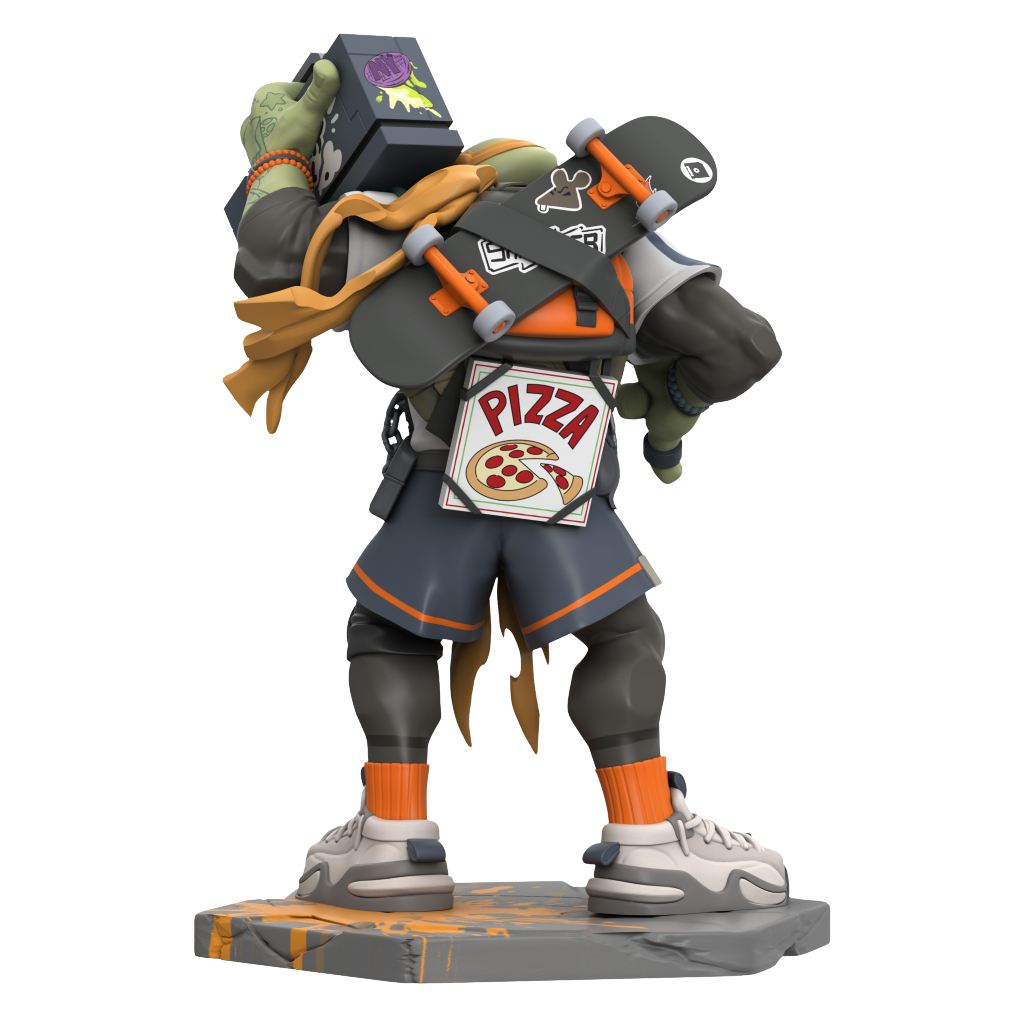 PRE-ORDER Mighty Jaxx - Teenage Mutant Ninja Turtles x ClogTwo - Urban Combat: Michelangelo