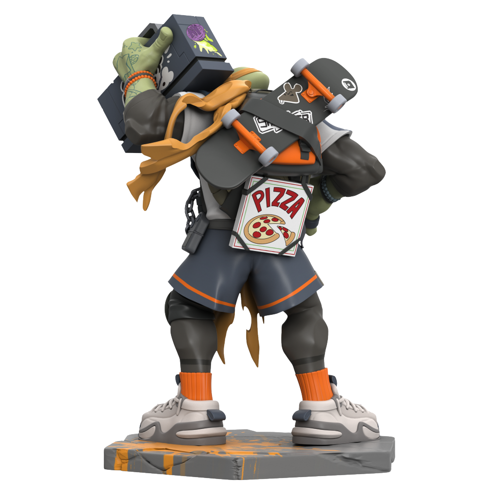 PRE-ORDER Mighty Jaxx - Teenage Mutant Ninja Turtles x ClogTwo - Urban Combat: Michelangelo