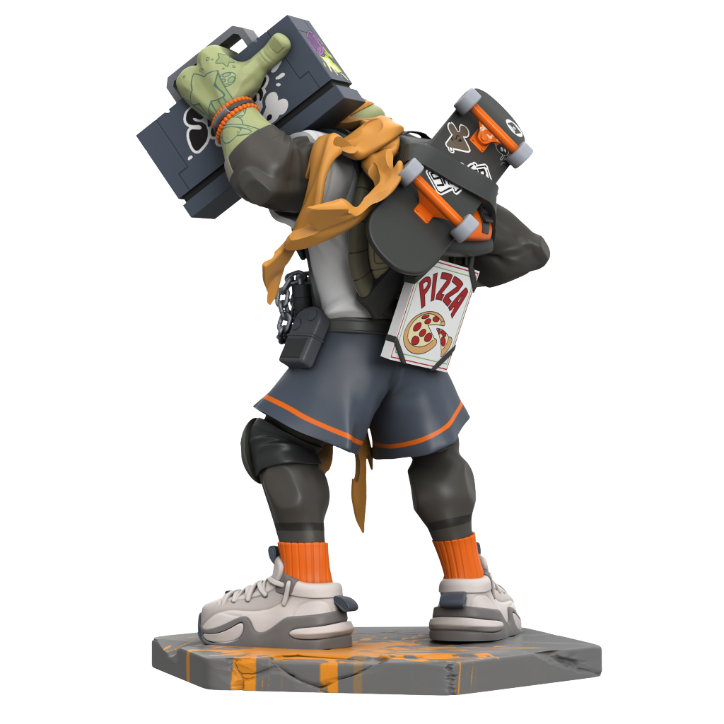 PRE-ORDER Mighty Jaxx - Teenage Mutant Ninja Turtles x ClogTwo - Urban Combat: Michelangelo