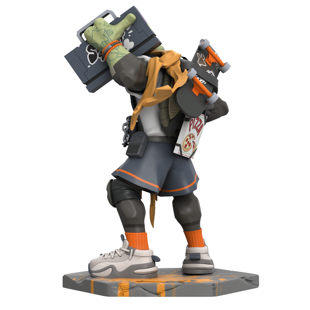 PRE-ORDER Mighty Jaxx - Teenage Mutant Ninja Turtles x ClogTwo - Urban Combat: Michelangelo