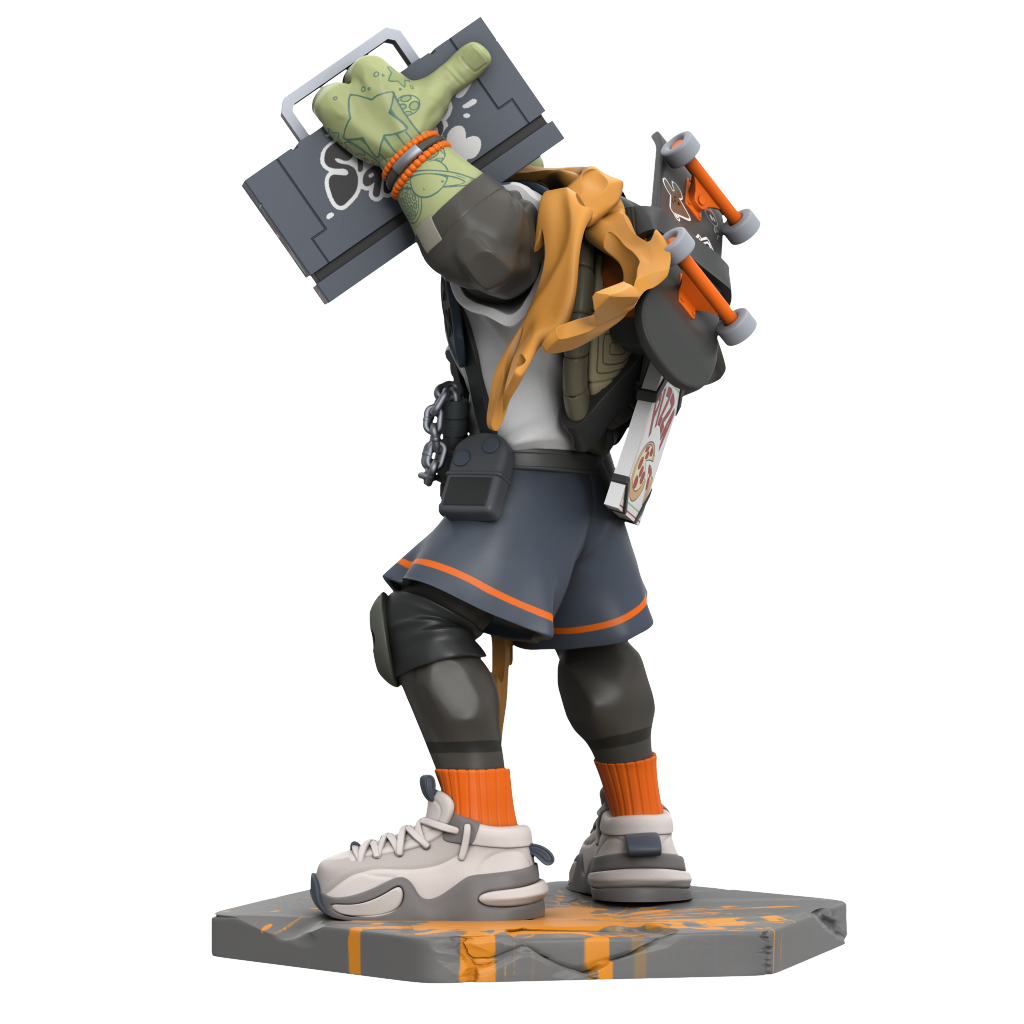 PRE-ORDER Mighty Jaxx - Teenage Mutant Ninja Turtles x ClogTwo - Urban Combat: Michelangelo