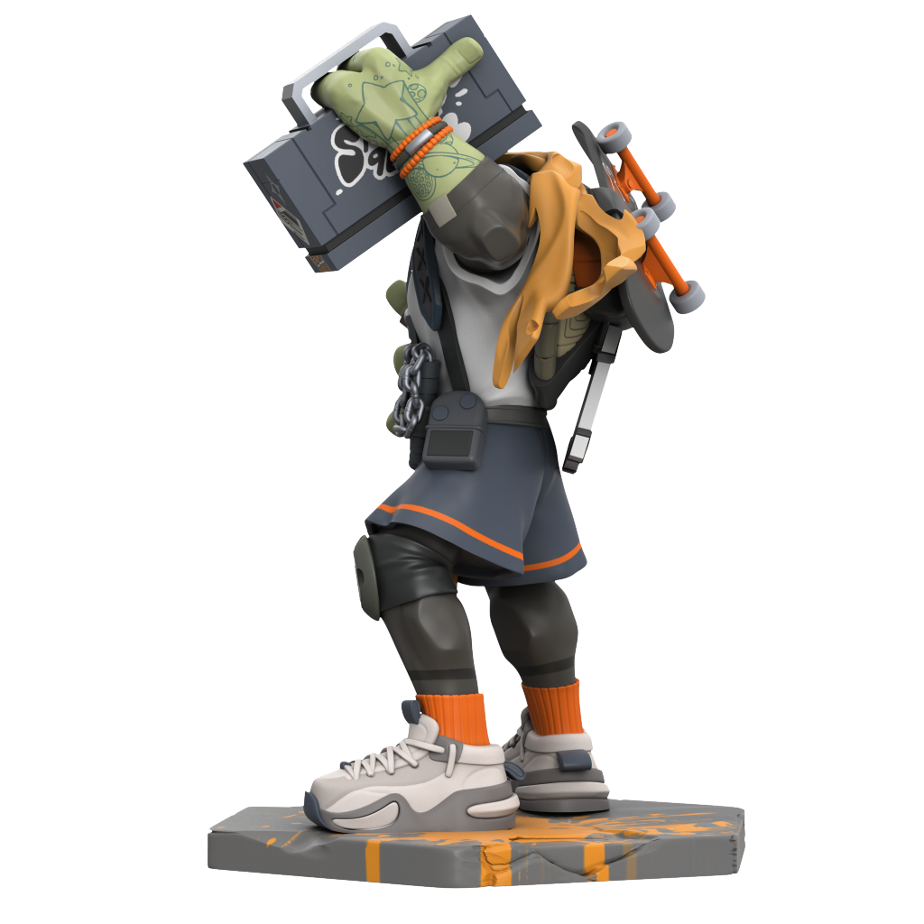 PRE-ORDER Mighty Jaxx - Teenage Mutant Ninja Turtles x ClogTwo - Urban Combat: Michelangelo