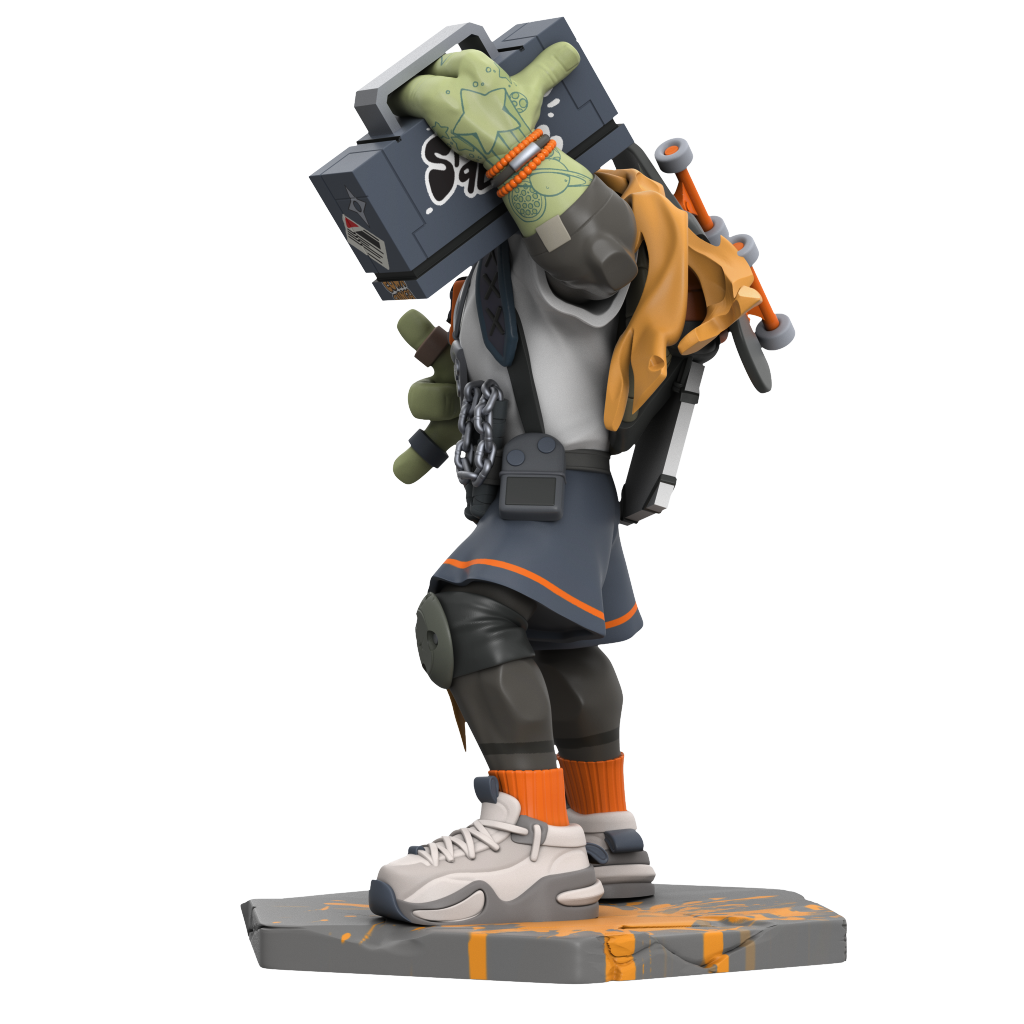 PRE-ORDER Mighty Jaxx - Teenage Mutant Ninja Turtles x ClogTwo - Urban Combat: Michelangelo