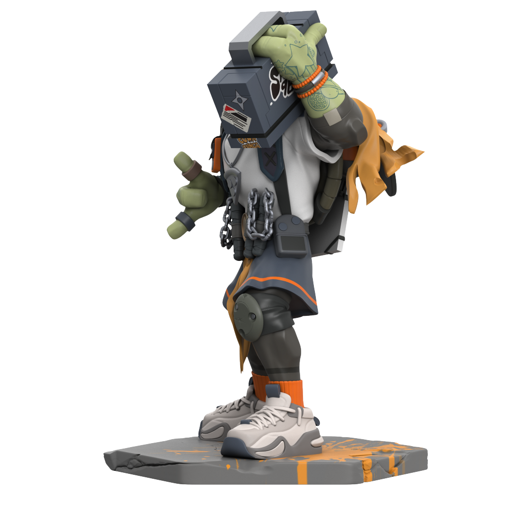 PRE-ORDER Mighty Jaxx - Teenage Mutant Ninja Turtles x ClogTwo - Urban Combat: Michelangelo